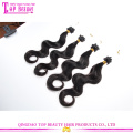 Wholesale Fashionable 6a Brazilian Virgin body wave Micro Loop Hair Extensions